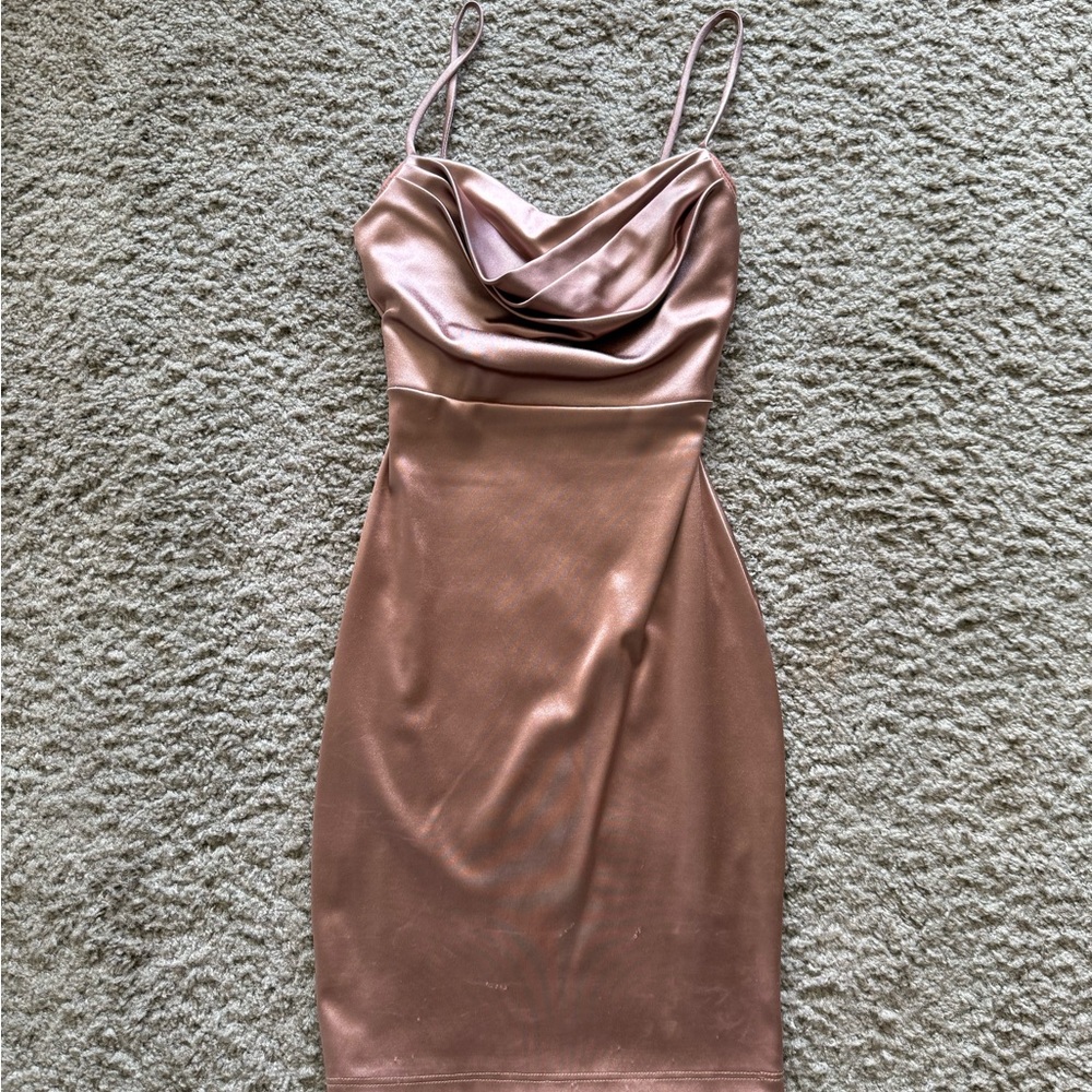 Elegant Satin Slip Dress